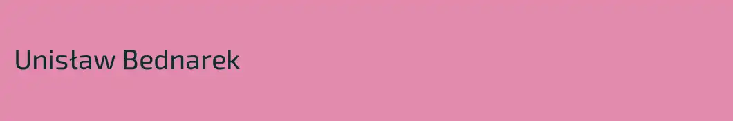 Unisław Bednarek
